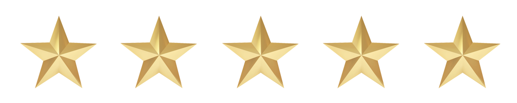 Five Gold Star Rating